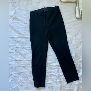 *JCrew* High-Rise Cameron Black Pants
